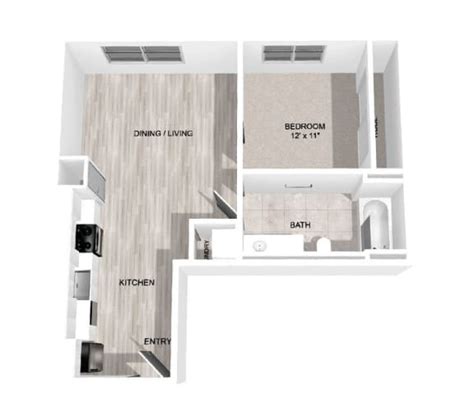 Floor Plans of Park View Village in Bellingham, WA.